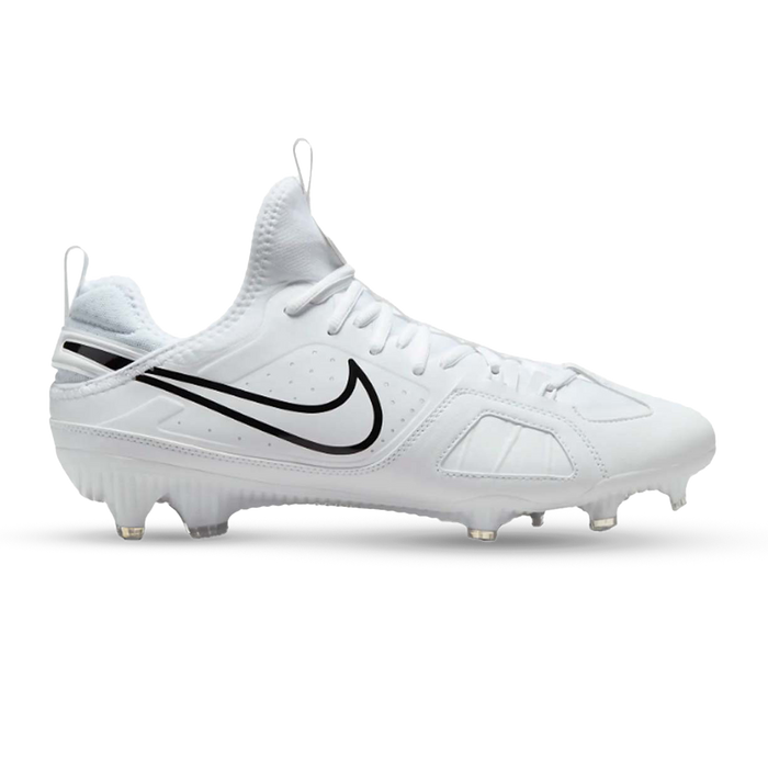 Nike Huarache 9 Varsity Lacrosse Cleats - White/Black