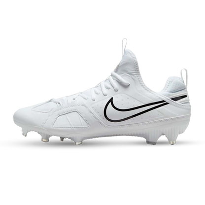 Nike Huarache 9 Varsity Lacrosse Cleats - White/Black
