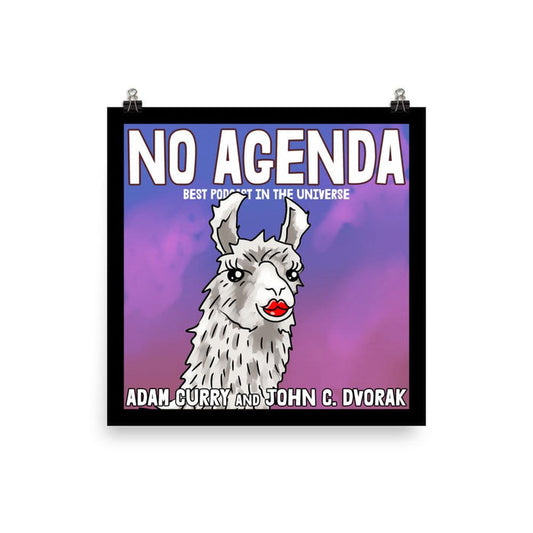 NO AGENDA 1284 - cover art poster print