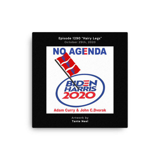 NO AGENDA 1290 - customizable canvas cover art
