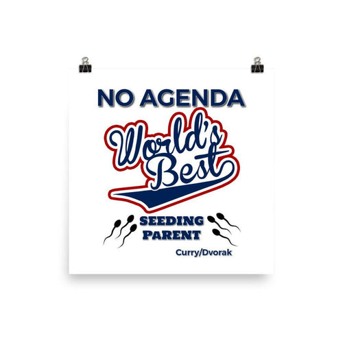 NO AGENDA 1357 - cover art poster print