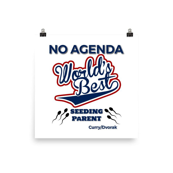 NO AGENDA 1357 - cover art poster print
