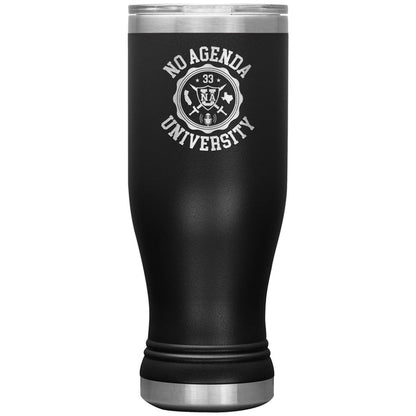 NO AGENDA UNIVERSITY - 20 oz boho tumbler