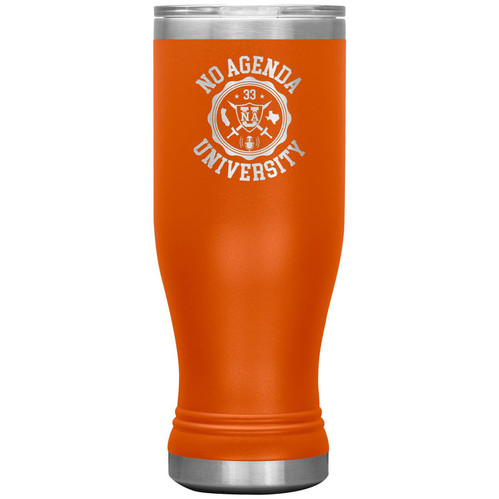 NO AGENDA UNIVERSITY - 20 oz boho tumbler