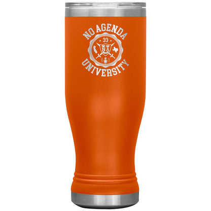 NO AGENDA UNIVERSITY - 20 oz boho tumbler