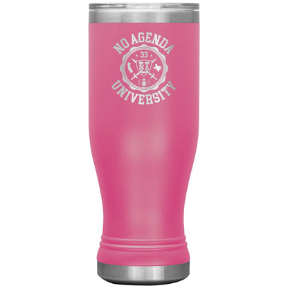 NO AGENDA UNIVERSITY - 20 oz boho tumbler