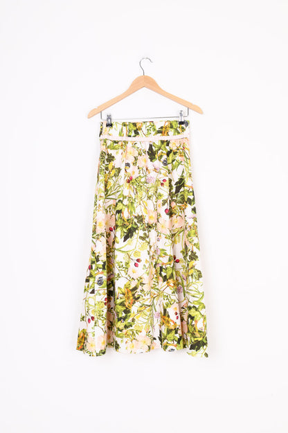 No Label Womens Green Maxi Skirt Size M