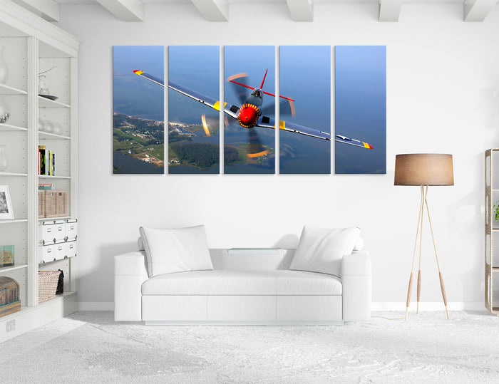 North American P-51 Mustang Canvas Print #3159