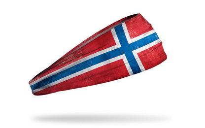 Norway Grunge Flag Headband - View 1