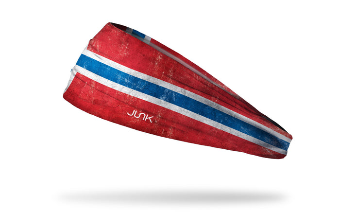 Norway Grunge Flag Headband - View 2
