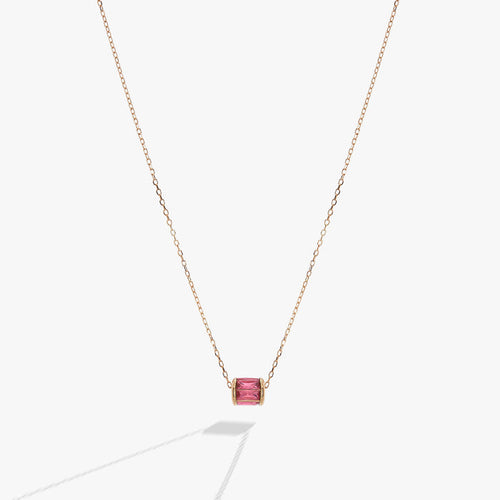 October Birthstone Precious Pendant Necklace