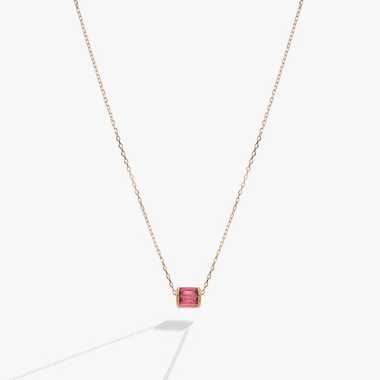 October Birthstone Precious Pendant Necklace