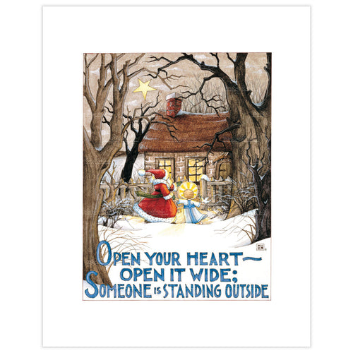 Open Your Heart Fine Art Print