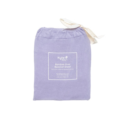 Taro Kyte Baby bamboo Oval Bassinet Sheet in bag