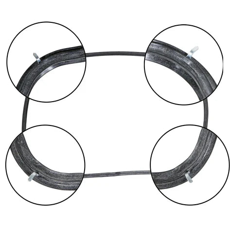Oven Door Seal for Electrolux EDF EOD KDF Zanussi ZKC ZOD AEG DC DE Oven Gasket Equiv' to 3873369007