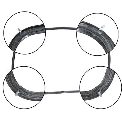 Oven Door Seal for Electrolux EDF EOD KDF Zanussi ZKC ZOD AEG DC DE Oven Gasket Equiv' to 3873369007