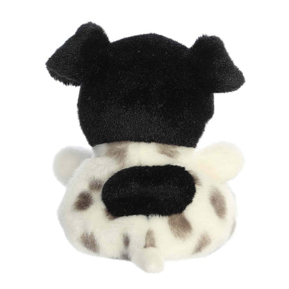 Palm Pals 5 Inch Snorkles the Black and White Dog Plush Toy