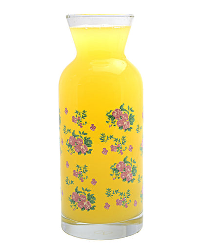 Pasabahce Pink Rose Carafe Jug 500ml