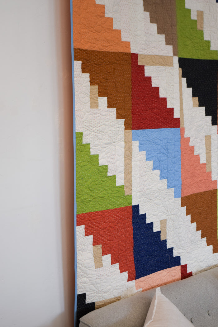 Patchwork Pathways Quilt (Downloadable Sewing Pattern)
