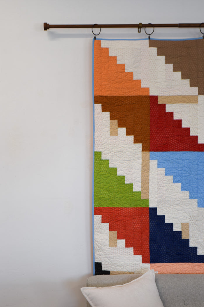 Patchwork Pathways Quilt (Downloadable Sewing Pattern)