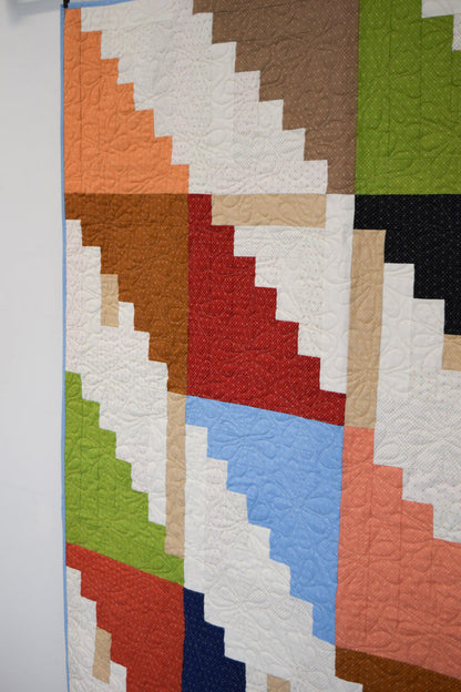 Patchwork Pathways Quilt (Downloadable Sewing Pattern)
