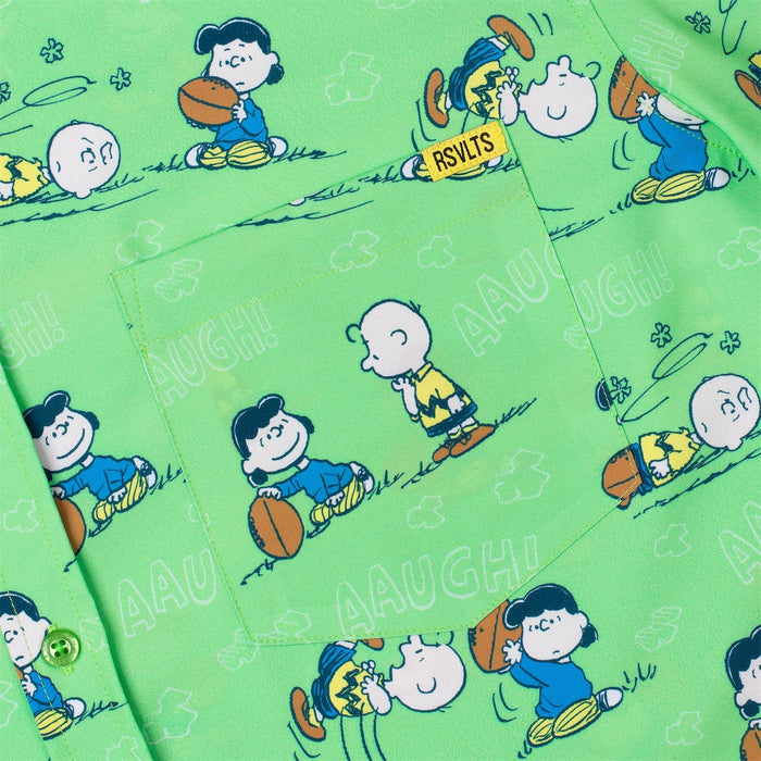 RSVLTS Peanuts Short Sleeve Shirt Peanuts "AAUGH!" – KUNUFLEX Short Sleeve Shirt Peanuts "AAUGH!" – KUNUFLEX Short Sleeve Shirt
