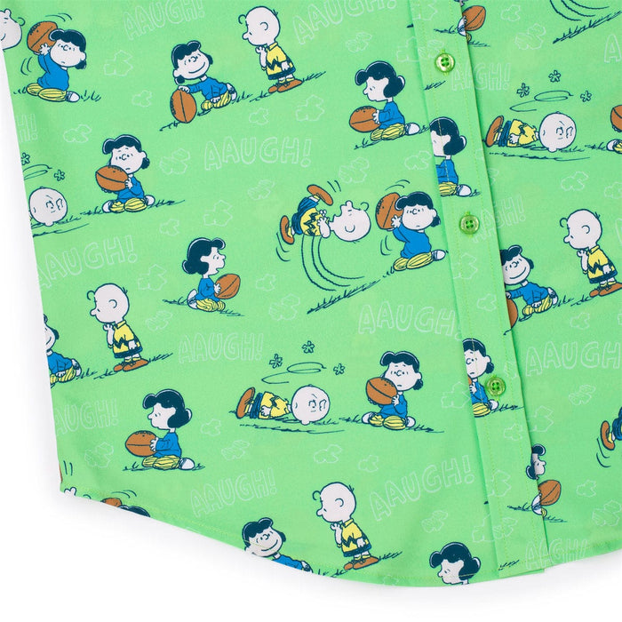 RSVLTS Peanuts Short Sleeve Shirt Peanuts "AAUGH!" – KUNUFLEX Short Sleeve Shirt Peanuts "AAUGH!" – KUNUFLEX Short Sleeve Shirt