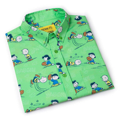 RSVLTS Peanuts Short Sleeve Shirt Peanuts "AAUGH!" – KUNUFLEX Short Sleeve Shirt Peanuts "AAUGH!" – KUNUFLEX Short Sleeve Shirt