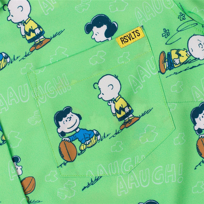 RSVLTS Peanuts Women's Short Sleeve Shirt Peanuts "AAUGH!" – Women's KUNUFLEX Short Sleeve Shirt Peanuts "AAUGH!" – Women's KUNUFLEX Short Sleeve Shirt