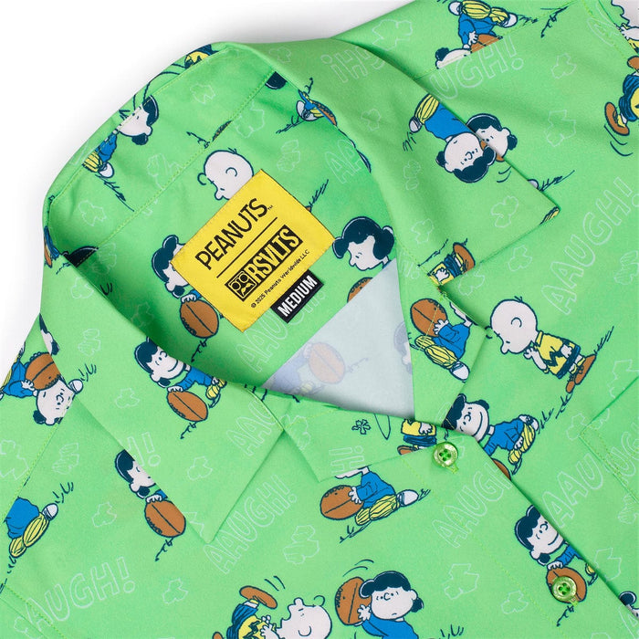 RSVLTS Peanuts Women's Short Sleeve Shirt Peanuts "AAUGH!" – Women's KUNUFLEX Short Sleeve Shirt Peanuts "AAUGH!" – Women's KUNUFLEX Short Sleeve Shirt