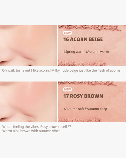 peripera Pure Blushed Sunshine Cheek: Fall in Acorn