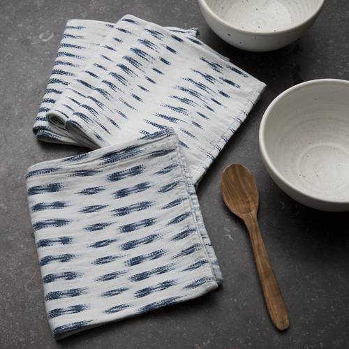 Peruvian Ikat Napkins White - 4 Pack