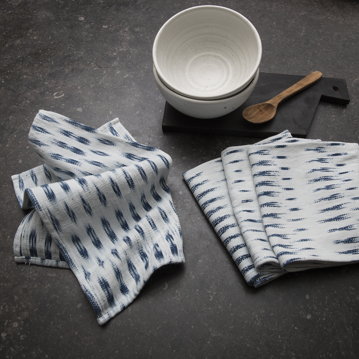 Peruvian Ikat Napkins White - 4 Pack