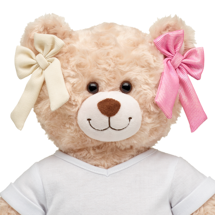 Pink & Cream Bow Set