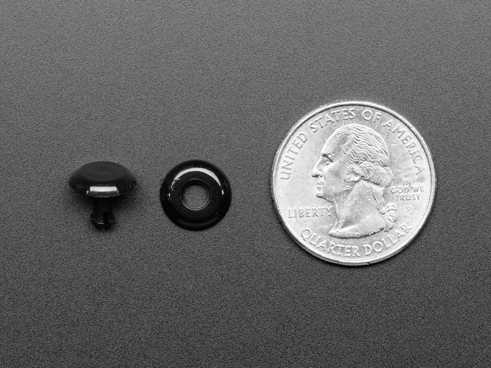 Plastic Pop Rivets for Cardboard Crafts (100-pack) by The Pi Hut - The Pi Hut