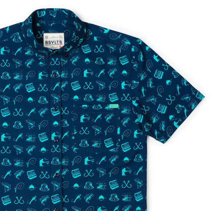 RSVLTS XS RSVLTS Short Sleeve Shirt Playing Hooky – KUNUFLEX Short Sleeve Shirt Playing Hooky – KUNUFLEX Short Sleeve Shirt