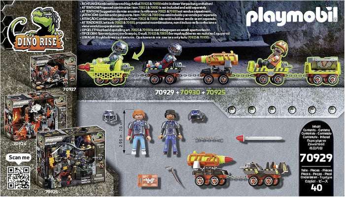 Playmobil 70929 Dino Mine Missile