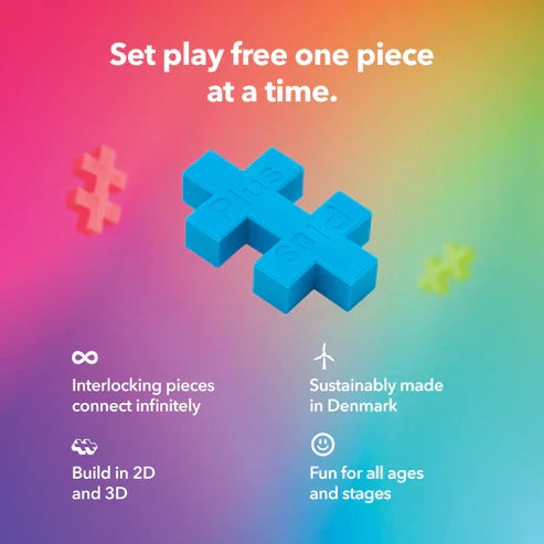 Plus Plus Puzzle By Number - Ice Cream Cones - 250 Piece