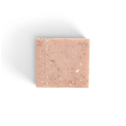 Bar of SallyeAnder poison ivy stop the itch soap on white background