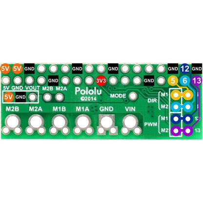 Pololu DRV8835 Dual Motor Driver Kit for Raspberry Pi by Pololu - The Pi Hut