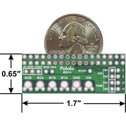 Pololu DRV8835 Dual Motor Driver Kit for Raspberry Pi by Pololu - The Pi Hut