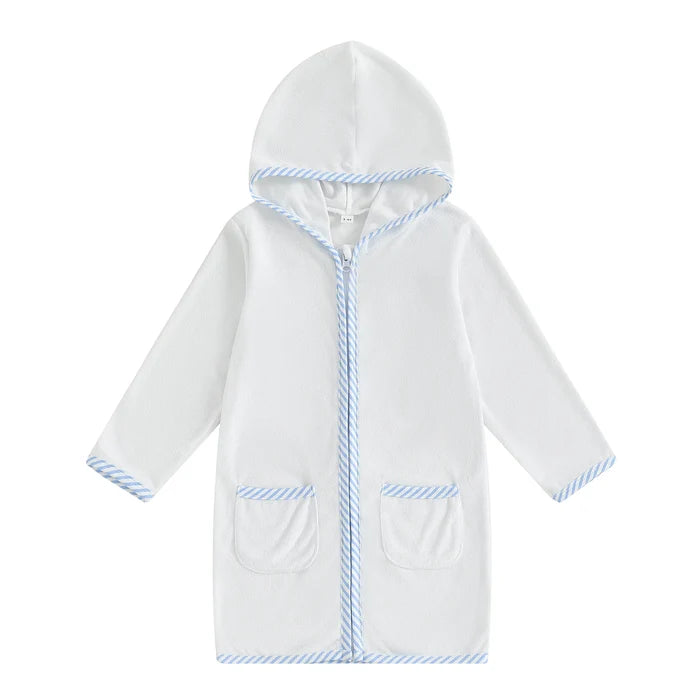 POOL TIME Zipper Bathrobe
