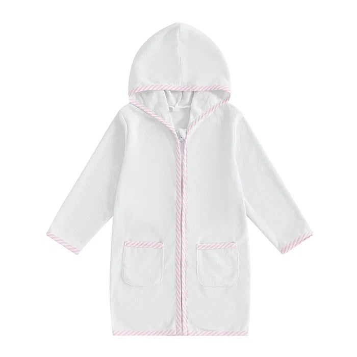 POOL TIME Zipper Bathrobe