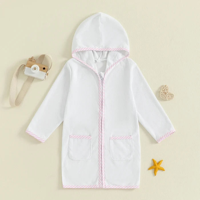 POOL TIME Zipper Bathrobe