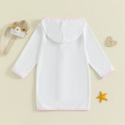 POOL TIME Zipper Bathrobe