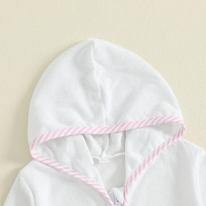 POOL TIME Zipper Bathrobe