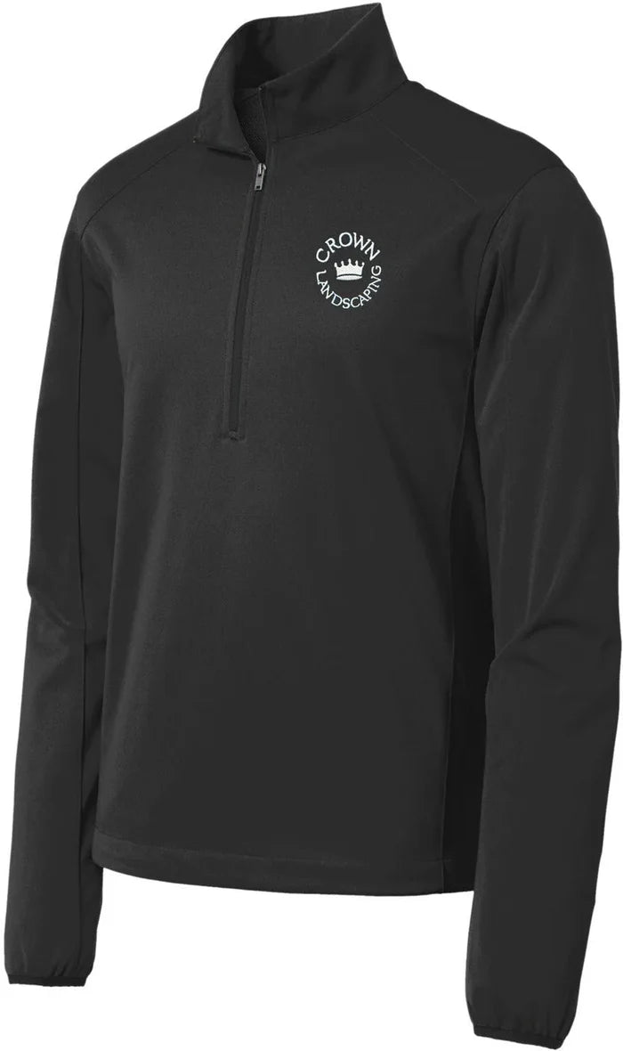 Port Authority Active 1/2-Zip Soft Shell Jacket