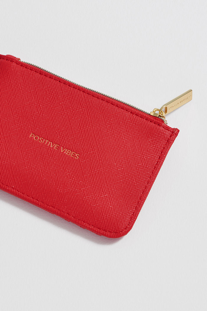 Positive Vibes Card Purse