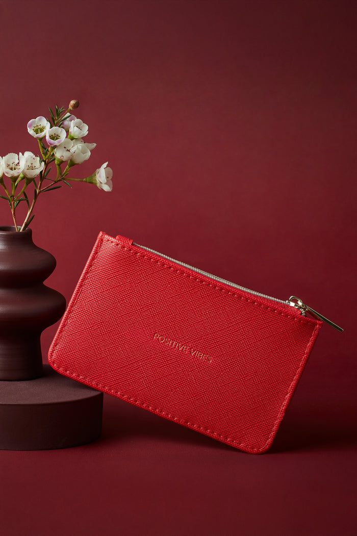 Positive Vibes Card Purse