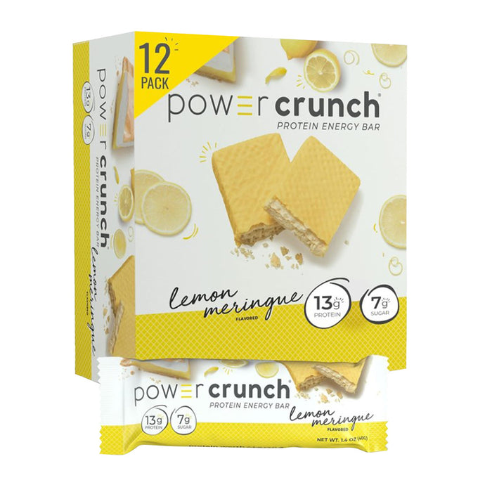 Power Crunch Lemon Meringue Protein Bar - 1.4 OZ - 12 Count